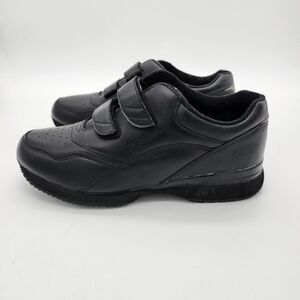 Propet Tour Walker Strap Walking  Womens Black Sneakers Athletic Shoes 9.5M